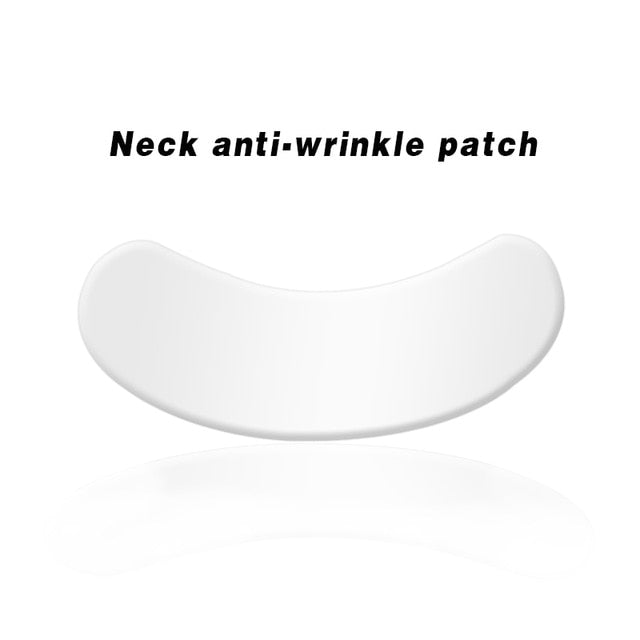 Reusable Anti-Wrinkle Neck and Chest Silicone Patch